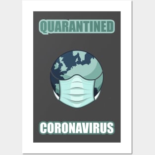 quarantined Posters and Art